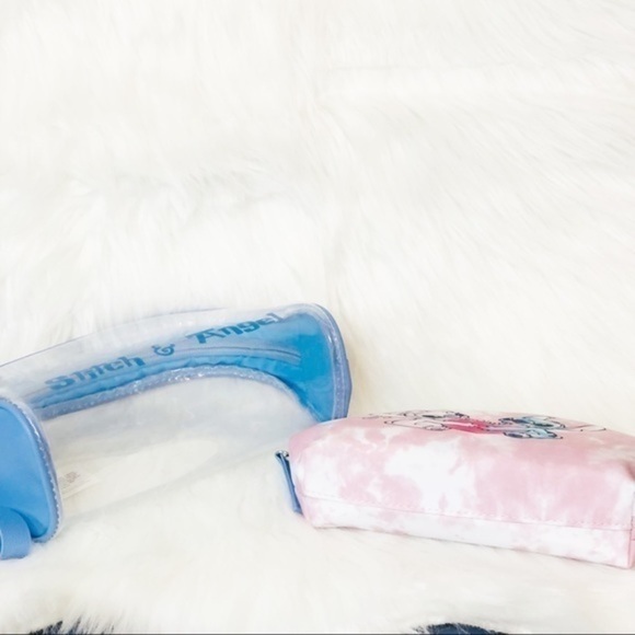 Disney Stitch & Angel 2 Piece Cosmetic/Toiletry Pouches [PRICE FIRM] - Picture 6 of 9